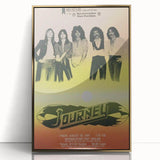 Journey Retro Wall Art Vintage Prints 80s Rock Concert Poster