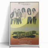 Journey Retro Wall Art Vintage Prints 80s Rock Concert Poster