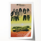 Journey Retro Wall Art Vintage Prints 80s Rock Concert Poster