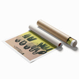 Journey Retro Wall Art Vintage Prints 80s Rock Concert Poster