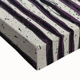 Dining Room Wall Art Collection - Abstract Purple Drip Design