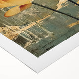 Vintage Lotus Living Room Wall Art - Modern Canvas & Framed Print