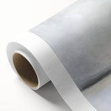 Abstract landscape rolled canvas artwork showcasing vibrant colors and fluid shapes, designed to enhance modern home decor. The piece features an ethereal blend of blues, greens, and earth tones, creating a serene and captivating visual experience. Ideal for contemporary art lovers seeking to elevate their interior space.