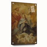 Baroque and Rococo Wall Art - The Coronation of the Virgin - Print