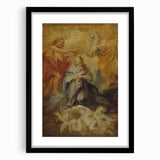 Baroque and Rococo Wall Art - The Coronation of the Virgin - Print