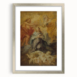 Baroque and Rococo Wall Art - The Coronation of the Virgin - Print