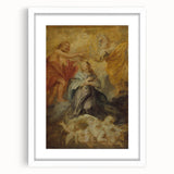 Baroque and Rococo Wall Art - The Coronation of the Virgin - Print