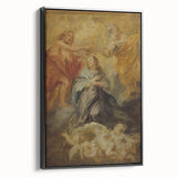 Baroque and Rococo Wall Art - The Coronation of the Virgin - Print