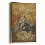 Baroque and Rococo Wall Art - The Coronation of the Virgin - Print