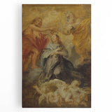 Baroque and Rococo Wall Art - The Coronation of the Virgin - Print