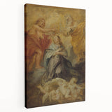Baroque and Rococo Wall Art - The Coronation of the Virgin - Print