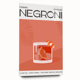 Large abstract wall art in vibrant blue and orange hues on acrylic glass, suitable for bedroom or dining room decor.