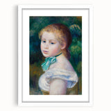 Impressionist Portrait Wall Art - Renoir's Head of a Young Girl Print