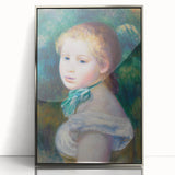 Impressionist Portrait Wall Art - Renoir's Head of a Young Girl Print