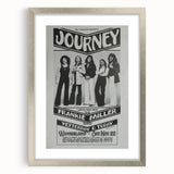 Journey Retro Wall Art Vintage Prints Black and White Poster