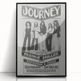 Journey Retro Wall Art Vintage Prints Black and White Poster