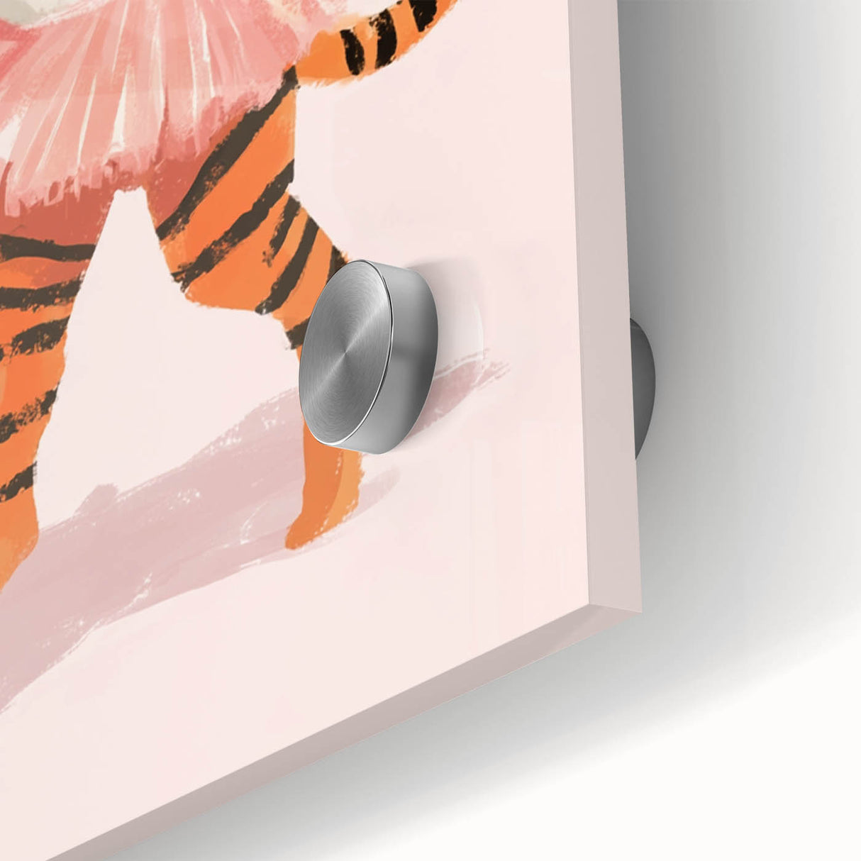 Dancing Ballerina Tiger Wall Art - Girls Room & Nursery Decor