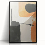 Custom Dining Room Wall Decor - Abstract Minimalist Painting