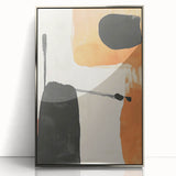 Custom Dining Room Wall Decor - Abstract Minimalist Painting