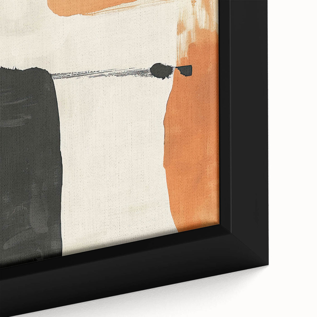 Custom Dining Room Wall Decor - Abstract Minimalist Painting