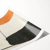 Custom Dining Room Wall Decor - Abstract Minimalist Painting