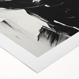 Abstract minimalist wall art on rolled canvas, showcasing soft pastel colors and geometric shapes, perfect for modern home decor. Packaged securely in a cardboard tube for safe delivery.