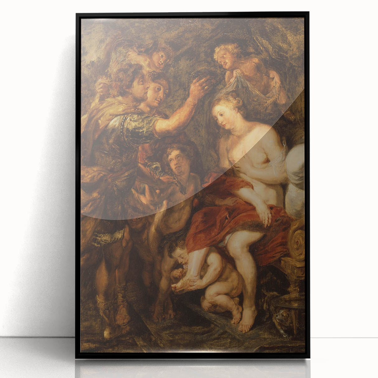 Baroque and Rococo Wall Art - Venus Crowned by Cupid - Classic Print