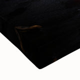 Large art of a black and white landscape painting on stretched canvas, ideal for bedroom wall decor.