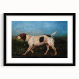 Impressionist Dog Portrait Wall Art - Toulouse-Lautrec Inspired Print