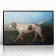 Impressionist Dog Portrait Wall Art - Toulouse-Lautrec Inspired Print
