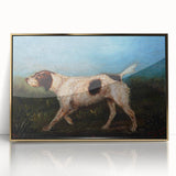 Impressionist Dog Portrait Wall Art - Toulouse-Lautrec Inspired Print