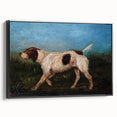 Impressionist Dog Portrait Wall Art - Toulouse-Lautrec Inspired Print