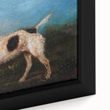 Impressionist Dog Portrait Wall Art - Toulouse-Lautrec Inspired Print