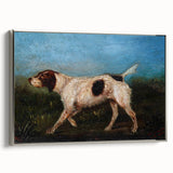 Impressionist Dog Portrait Wall Art - Toulouse-Lautrec Inspired Print