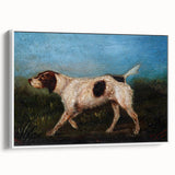 Impressionist Dog Portrait Wall Art - Toulouse-Lautrec Inspired Print