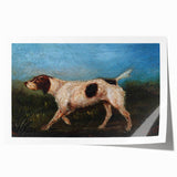 Impressionist Dog Portrait Wall Art - Toulouse-Lautrec Inspired Print