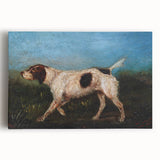 Impressionist Dog Portrait Wall Art - Toulouse-Lautrec Inspired Print
