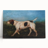 Impressionist Dog Portrait Wall Art - Toulouse-Lautrec Inspired Print