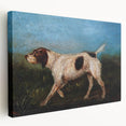 Impressionist Dog Portrait Wall Art - Toulouse-Lautrec Inspired Print