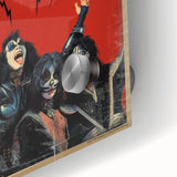 KISS Retro Wall Art Vintage Prints 80s Rock Band Poster