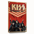 KISS Retro Wall Art Vintage Prints 80s Rock Band Poster