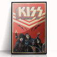 KISS Retro Wall Art Vintage Prints 80s Rock Band Poster