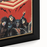 KISS Retro Wall Art Vintage Prints 80s Rock Band Poster