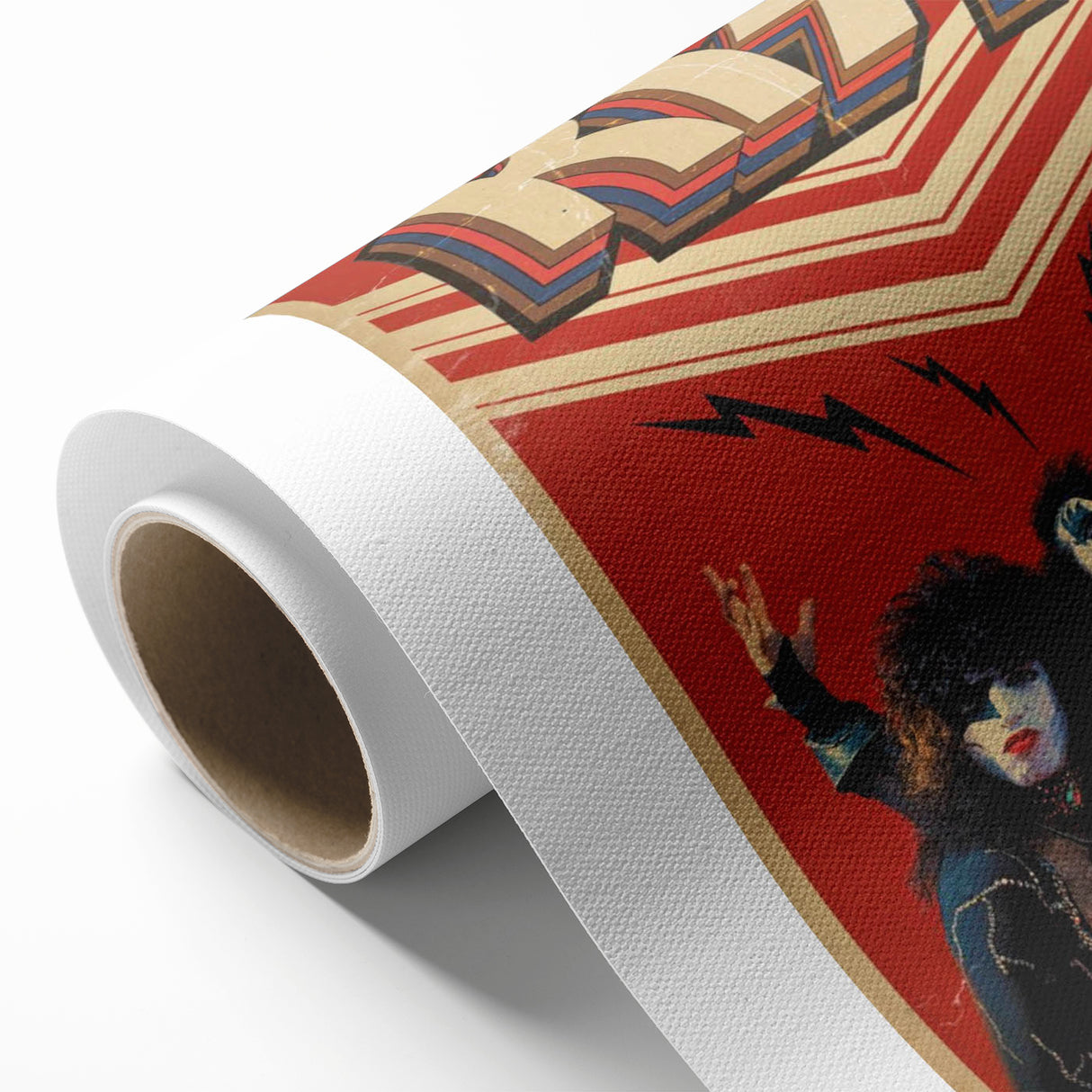 KISS Retro Wall Art Vintage Prints 80s Rock Band Poster