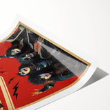 KISS Retro Wall Art Vintage Prints 80s Rock Band Poster