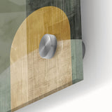 Acrylic and Canvas Art for Dining Spaces - Geometric Elegance