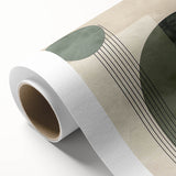 Acrylic and Canvas Art for Dining Spaces - Geometric Elegance