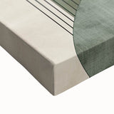 Acrylic and Canvas Art for Dining Spaces - Geometric Elegance