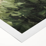 Abstract floral design on rolled canvas showcasing vibrant colors and intricate patterns, ideal for home decor and artistic wall displays. Packaged securely for shipping.