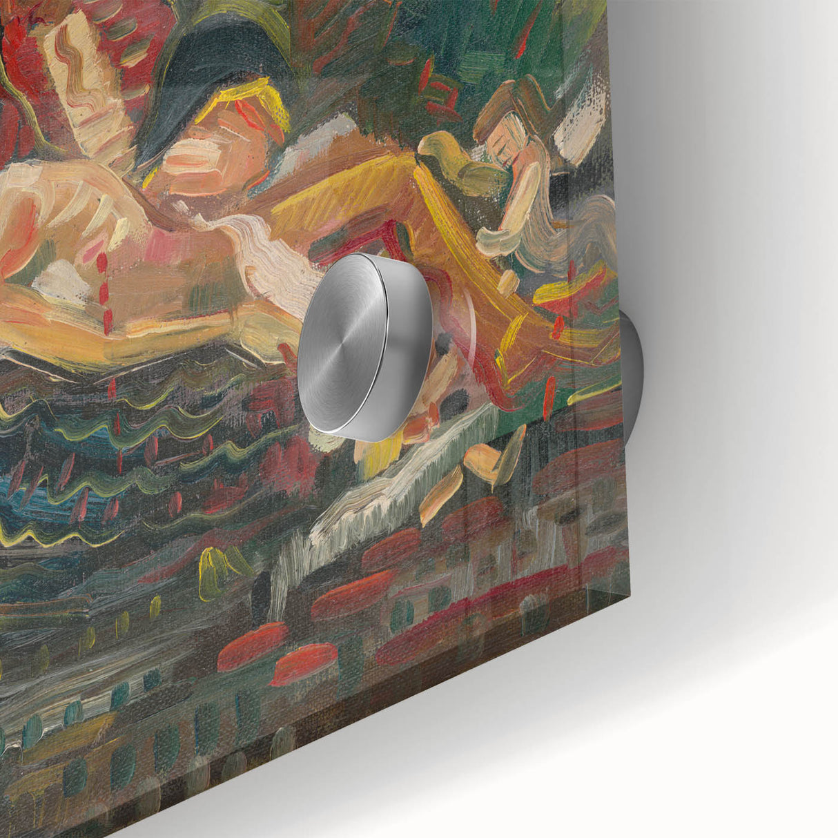 Expressionist Art - Pietà Abstract Expressionism Wall Art for Sale